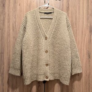 Jenni Kayne Tan Cardigan Sweater
